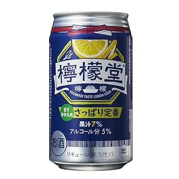 Amazon.co.jp: 檸檬堂 さっぱり定番〔チューハイ〕 缶 5% 350ml